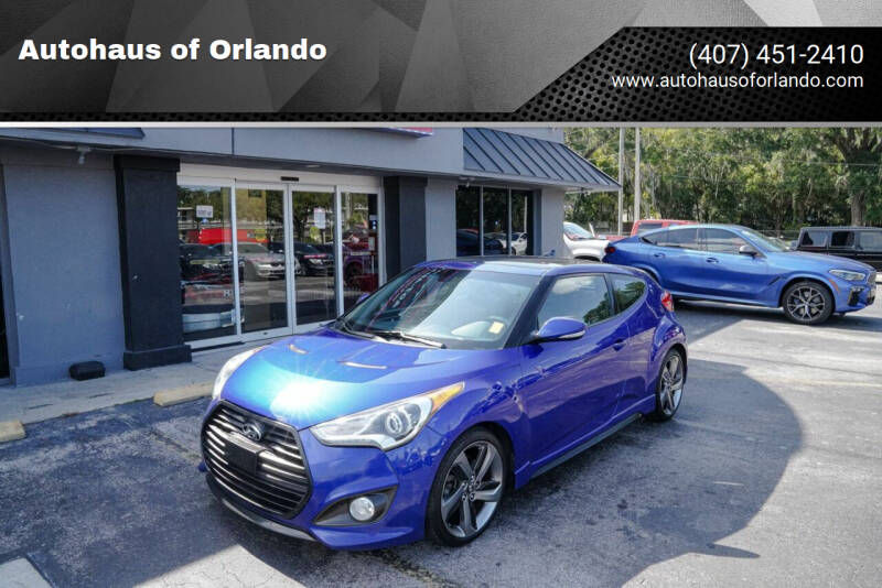 2013 Hyundai Veloster for sale at Autohaus of Orlando in Orlando FL