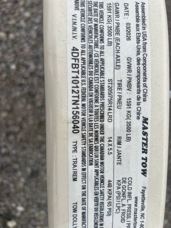 2026 Master Tow 80 THD