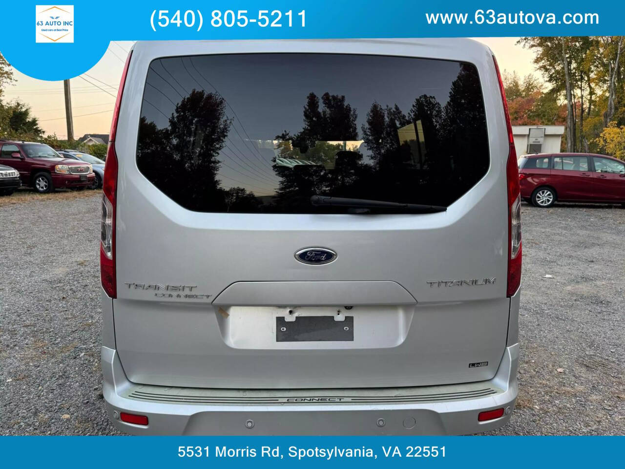 2014 Ford Transit Connect for sale at 63 Auto Inc in Spotsylvania, VA