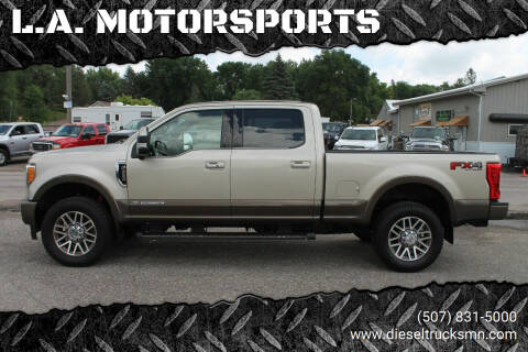 2017 Ford F-250 Super Duty for sale at L.A. MOTORSPORTS in Windom MN