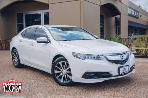 2016 Acura TLX for sale at Mcandrew Motors in Arlington TX