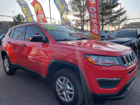 2018 Jeep Compass for sale at Duke City Auto LLC in Gallup NM