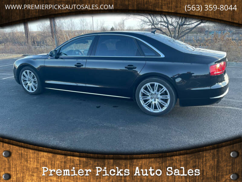 2012 Audi A8 L for sale at Premier Picks Auto Sales in Bettendorf IA