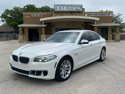 2014 BMW 5 Series for sale at A MOTORS SALES AND FINANCE - 10110 West Loop 1604 N in San Antonio TX