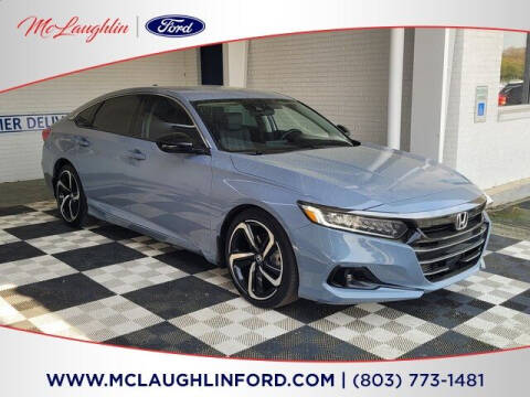 2021 Honda Accord for sale at McLaughlin Ford in Sumter SC
