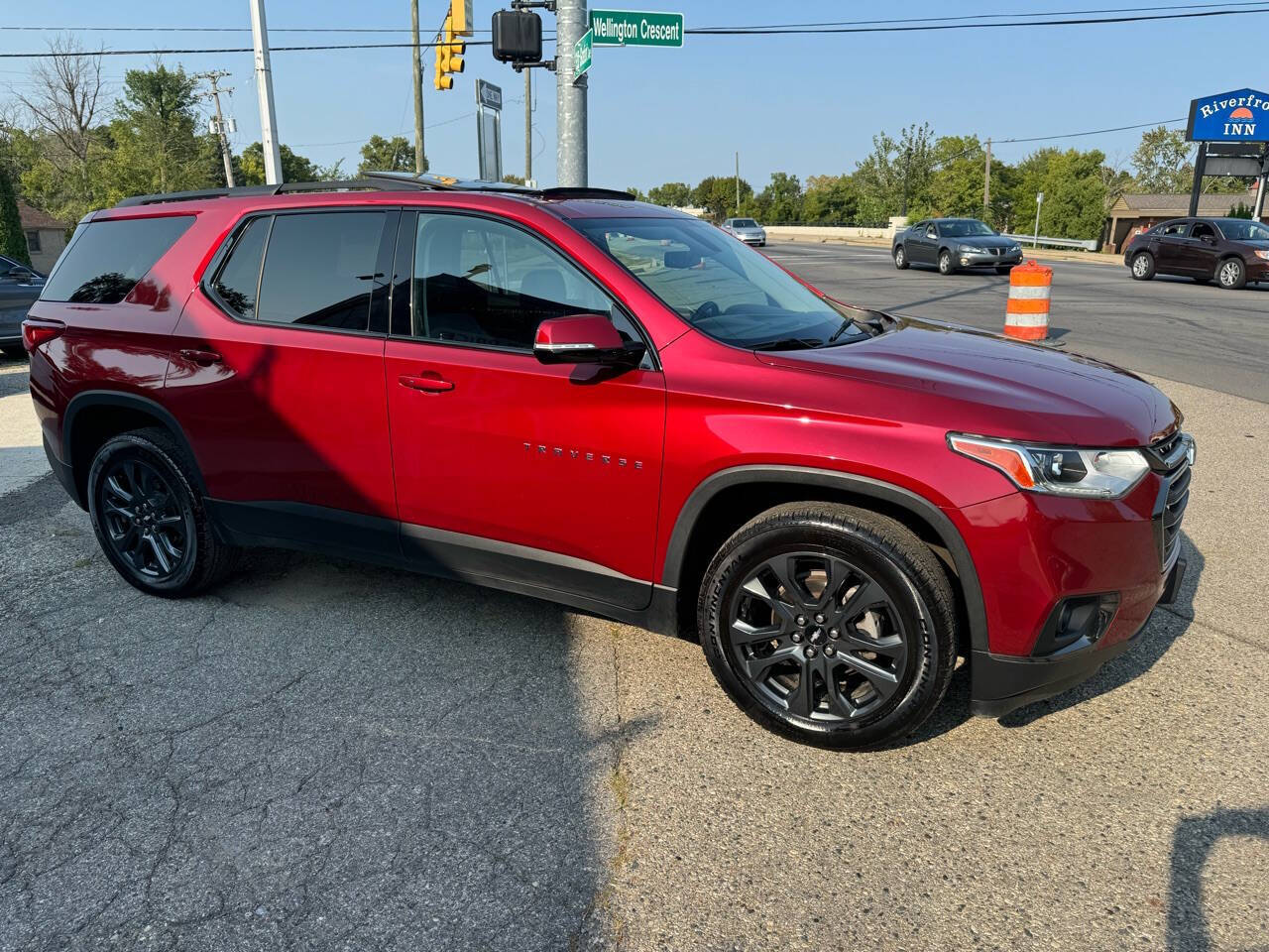 2019 Chevrolet Traverse for sale at ONE PRICE AUTO in Mount Clemens, MI