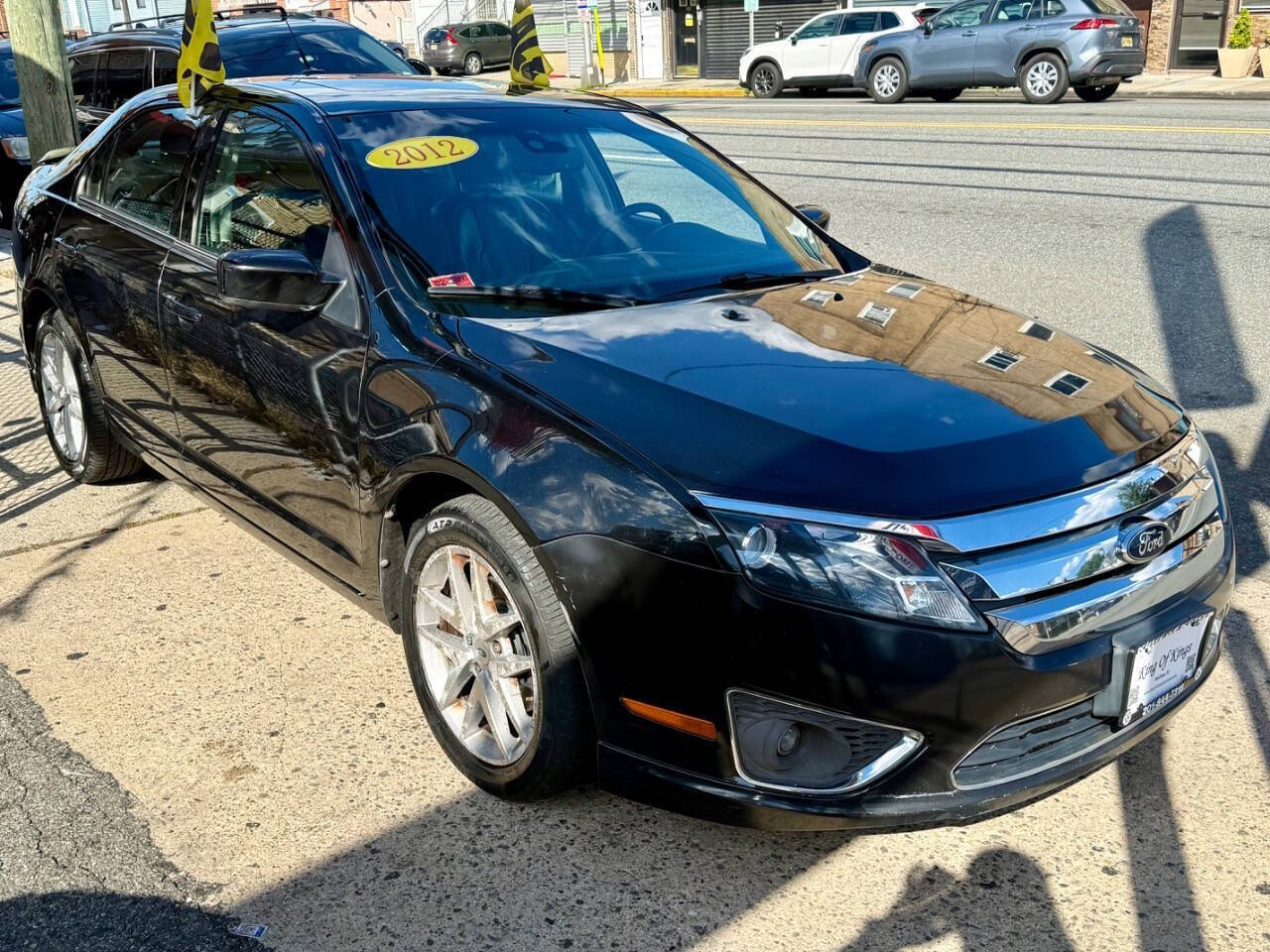 2012 Ford Fusion SEL 4dr Sedan - Tuxedo Black Metallic exterior view 14