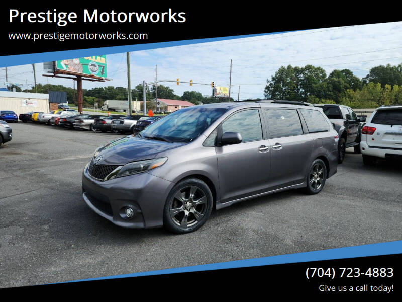 2017 Toyota Sienna for sale at Prestige Motorworks in Concord NC