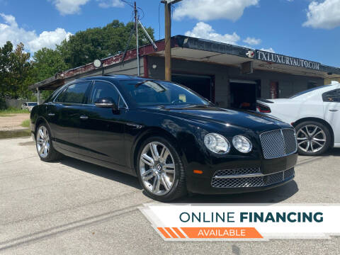 2016 Bentley Flying Spur for sale at Texas Luxury Auto in Houston TX