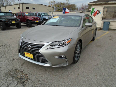 2017 Lexus ES 350 for sale at Campos Trucks & SUVs, Inc. in Houston TX