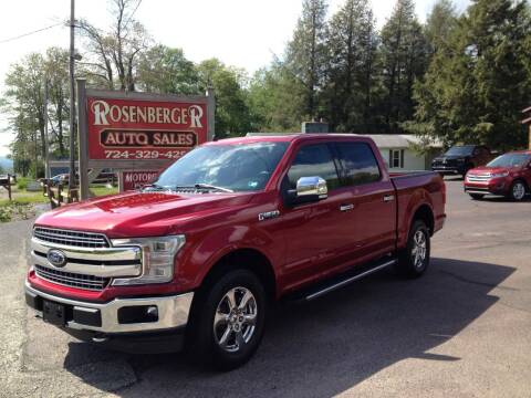 2019 Ford F-150 for sale at Rosenberger Auto Sales LLC in Markleysburg PA