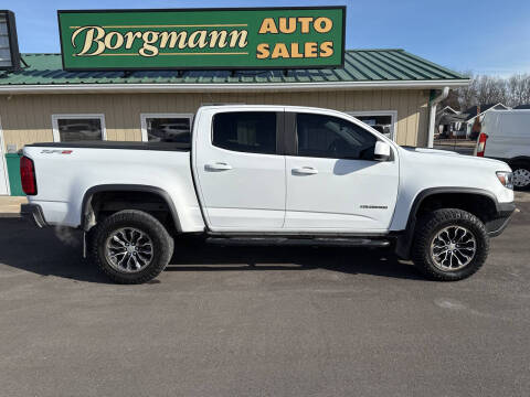 2018 Chevrolet Colorado for sale at Borgmann Auto Sales in Norfolk NE