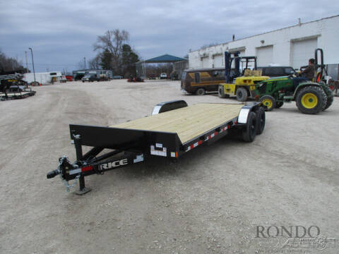 2021 Rice Trailers Car Hauler FMCMR8220 for sale at Rondo Truck & Trailer in Sycamore IL