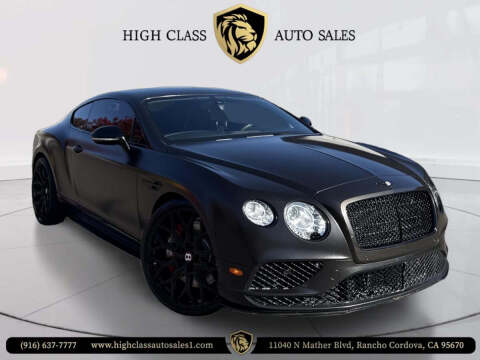 2016 Bentley Continental GT V8 S