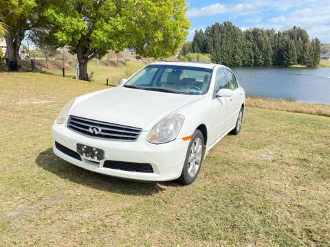 2006 Infiniti G35 for sale at EZ Motorz LLC in Haines City FL