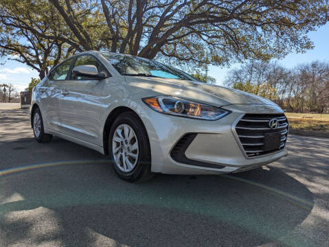 2017 Hyundai Elantra for sale at Crypto Autos of Tx in San Antonio TX