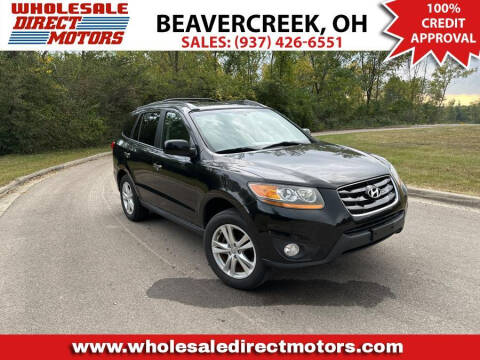 2011 Hyundai Santa Fe for sale at WHOLESALE DIRECT MOTORS in Beavercreek OH