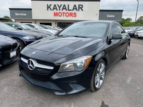 2014 Mercedes-Benz CLA for sale at KAYALAR MOTORS in Houston TX