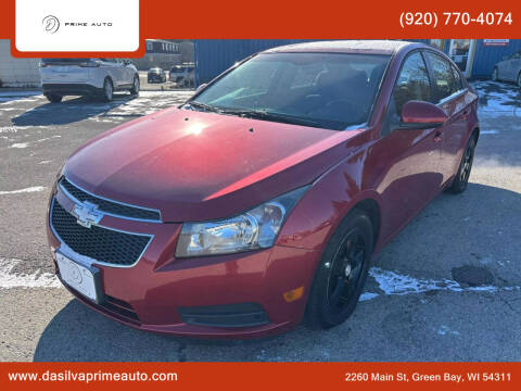 2013 Chevrolet Cruze for sale at Da Silva Prime Auto in Green Bay WI