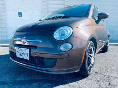 2015 FIAT 500 for sale at E and M Auto Sales in Bloomington CA