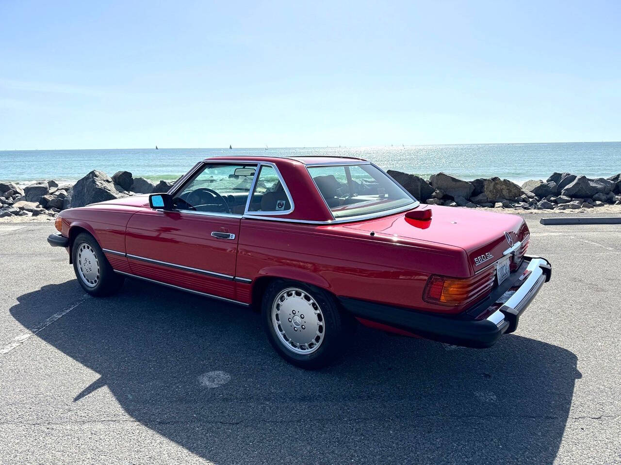 1987 Mercedes-Benz 560-Class for sale at DE AUTOS INC in San Juan Capistrano, CA