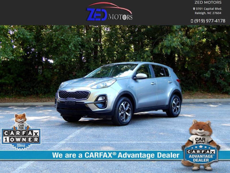 2021 Kia Sportage for sale at Zed Motors in Raleigh NC