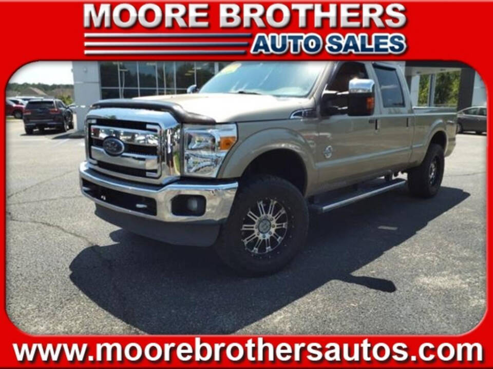 2013 Ford F-250 Super Duty for sale at MOORE BROTHERS in Oxford, MS