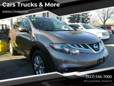 2011 Nissan Murano for sale at Cars Trucks & More in Howell MI