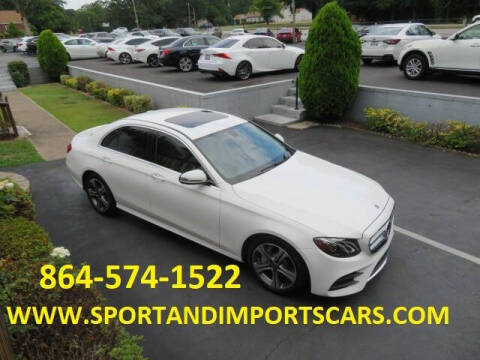 2020 Mercedes-Benz E-Class for sale at Sports & Imports INC in Spartanburg SC