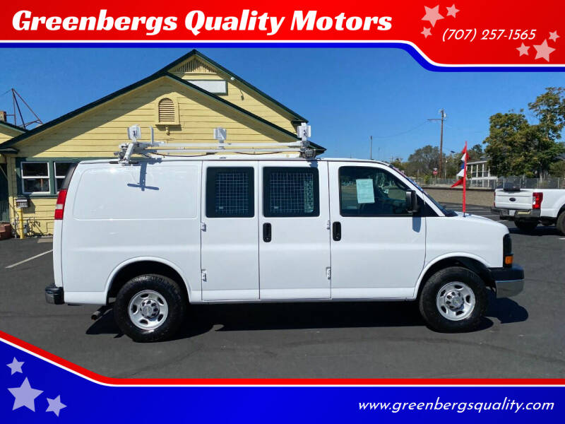 2014 Chevrolet Express Cargo for sale at Greenbergs Quality Motors in Napa CA