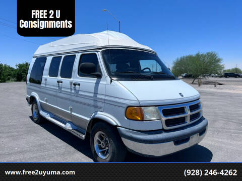 1999 Dodge Ram Van for sale at FREE 2 U Consignments in Yuma AZ