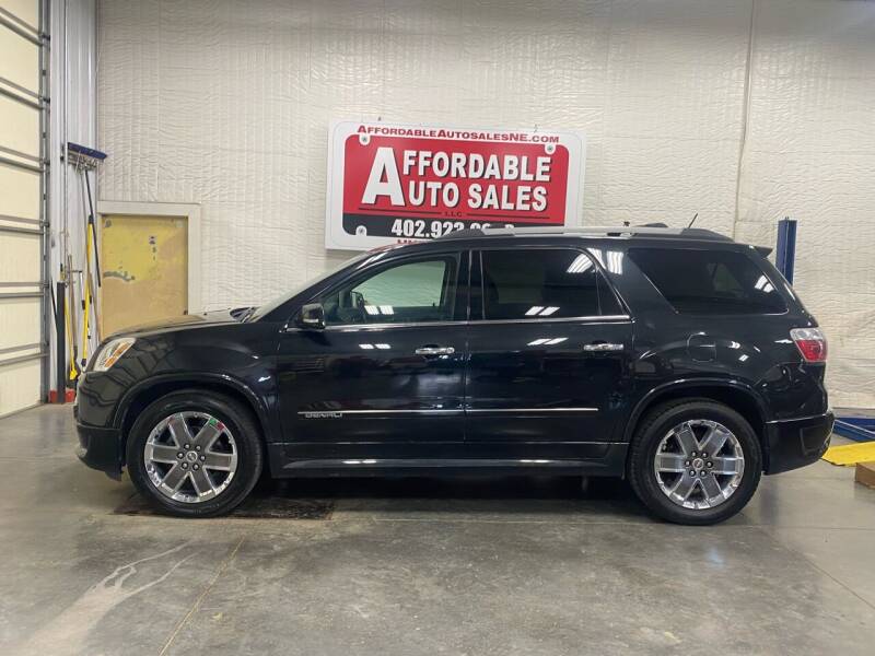 2011 GMC Acadia for sale at Affordable Auto Sales in Humphrey NE
