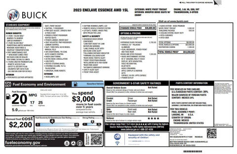 2023 Buick Enclave Essence