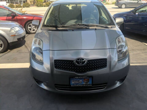 2007 Toyota Yaris for sale at Auto City in Redwood City CA