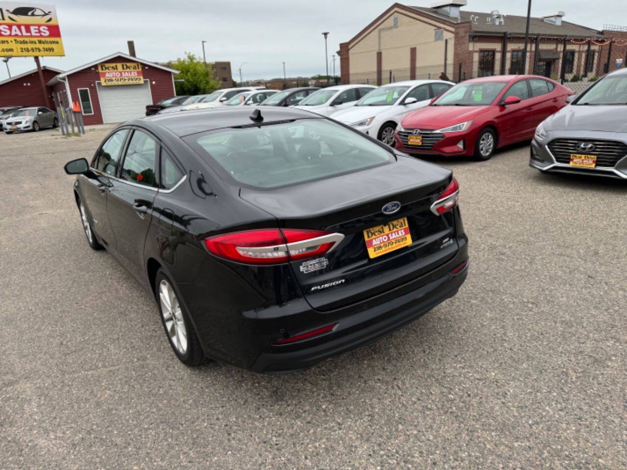 2019 Ford Fusion Hybrid for sale at BEST DEAL AUTO SALES in Moorhead, MN