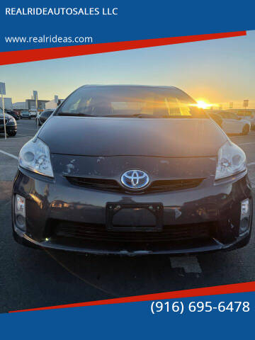 2011 Toyota Prius for sale at REALRIDEAUTOSALES LLC in Sacramento CA