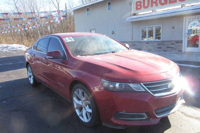 2014 Chevrolet Impala for sale at Burgess Motors Inc in Michigan City IN