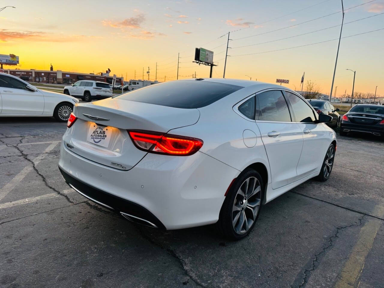 2015 Chrysler 200 for sale at Atlas Auto Sales LLC in Lincoln, NE