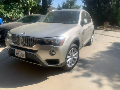 2015 BMW X3 for sale at n&n auto collection inc in Pasadena CA