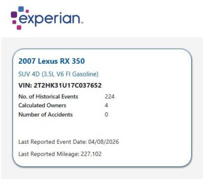 2007 Lexus RX 350