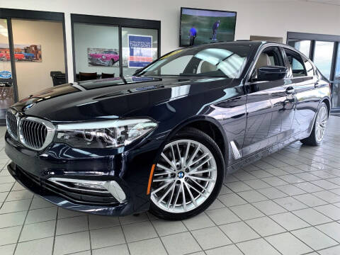 2018 BMW 5 Series for sale at SAINT CHARLES MOTORCARS in Saint Charles IL