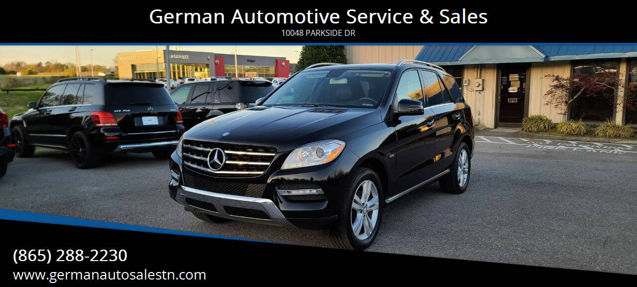 2012 Mercedes-Benz M-Class for sale at German Automotive Service & Sales in Knoxville, TN