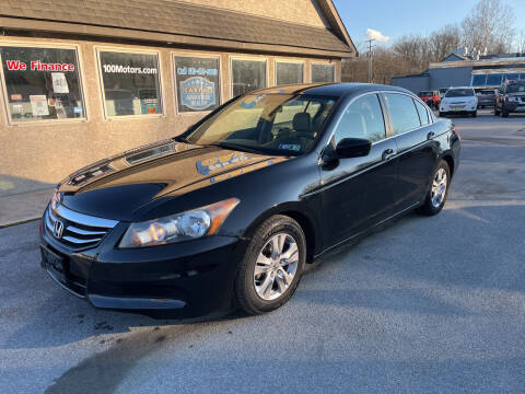 2012 Honda Accord for sale at 100 Motors in Bechtelsville PA
