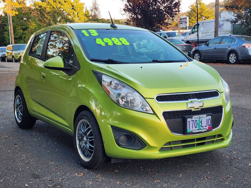 2013 Chevrolet Spark for sale at ETHAN AUTO SALES LLC in Portland, OR