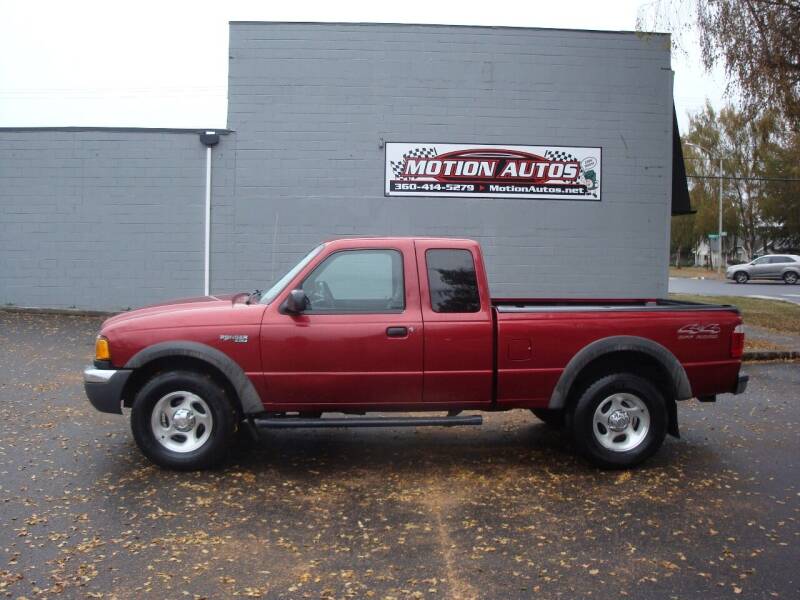 2002 Ford Ranger for sale at Motion Autos in Longview WA