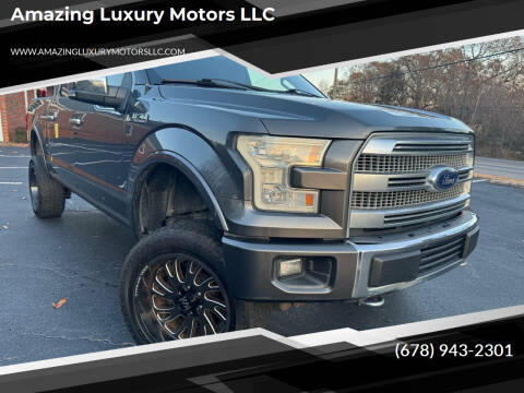 2015 Ford F-150 for sale at Amazing Luxury Motors LLC in Gainesville GA