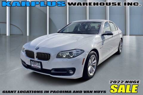 2016 BMW 5 Series for sale at Karplus Warehouse in Pacoima CA