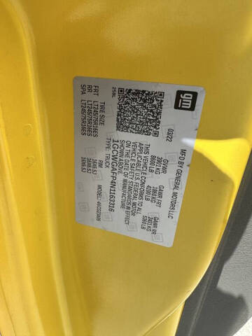 2022 Chevrolet Express 2500