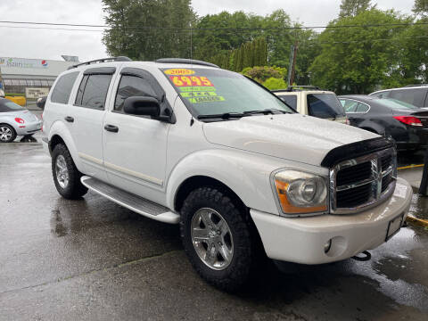 2005 Dodge Durango for sale at Low Auto Sales in Sedro Woolley WA
