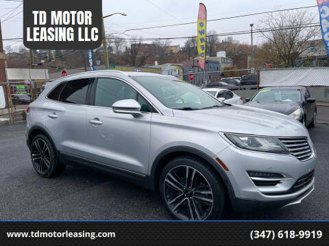 2015 Lincoln MKC for sale at TD MOTOR LEASING LLC in Staten Island NY